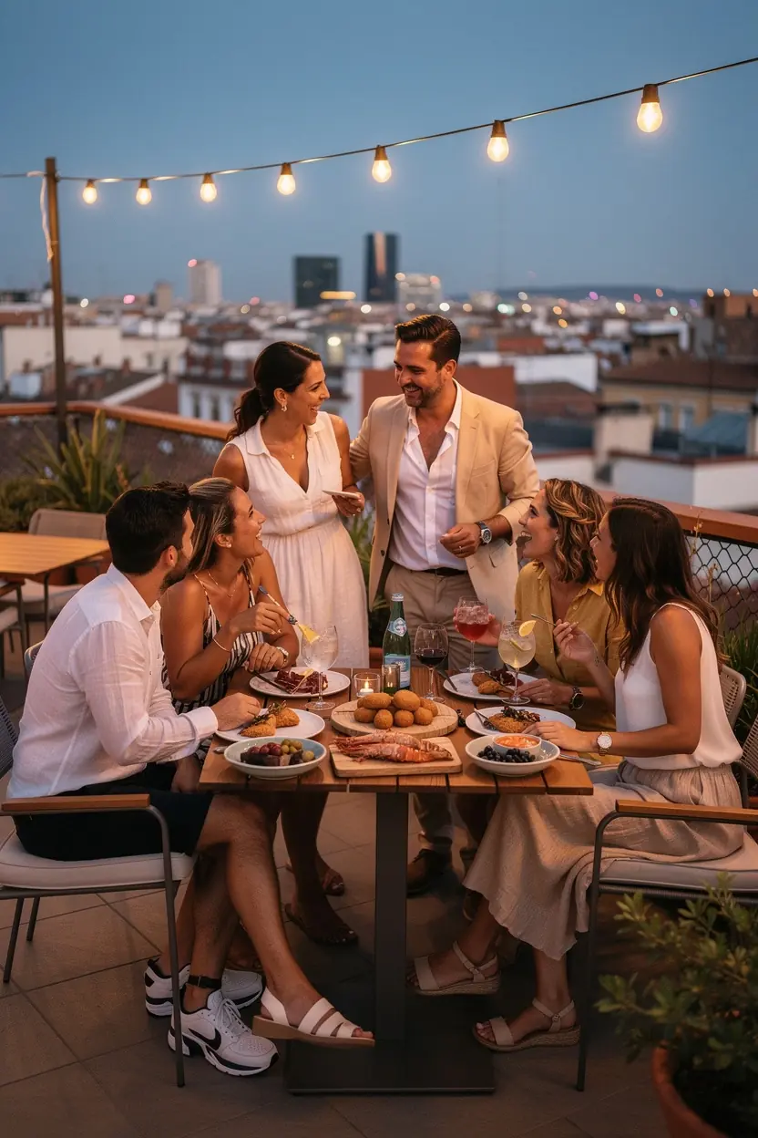 Evaluación de listas de ingredientes en la cocina española.